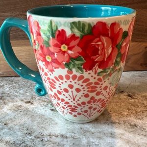 NEW Pioneer Woman Vintage Floral Mug Cup Jumbo Latte 28 Ounces